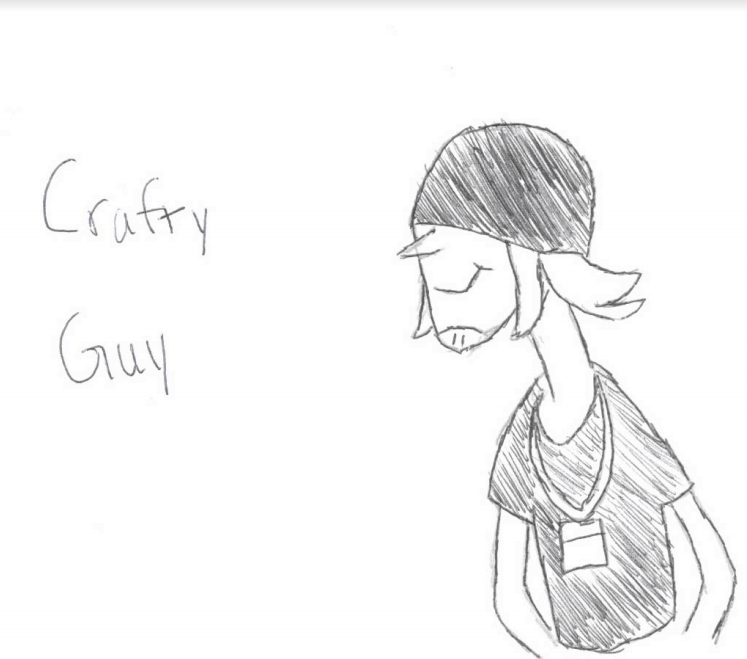 High Quality Crafty Guy Blank Meme Template