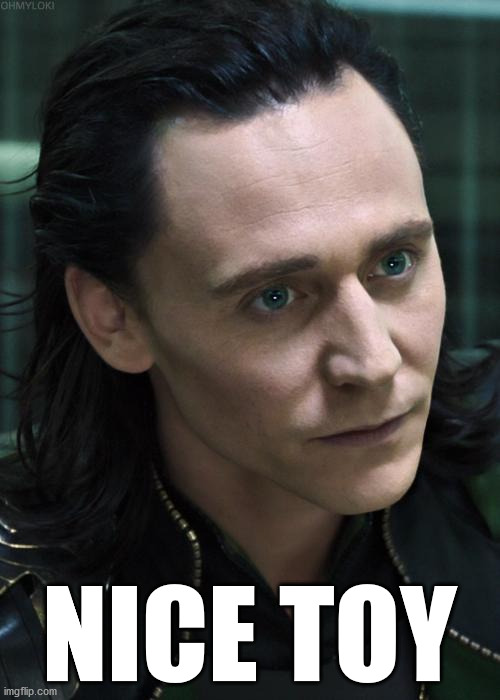 Nice Guy Loki Meme | NICE TOY | image tagged in memes,nice guy loki | made w/ Imgflip meme maker