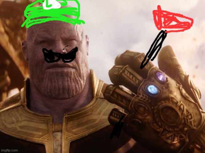 Thanos Smile | image tagged in thanos smile | made w/ Imgflip meme maker