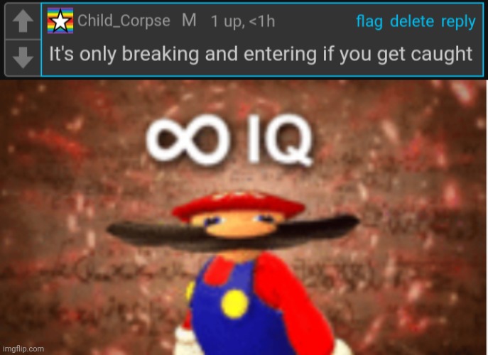 image tagged in infinite iq | made w/ Imgflip meme maker