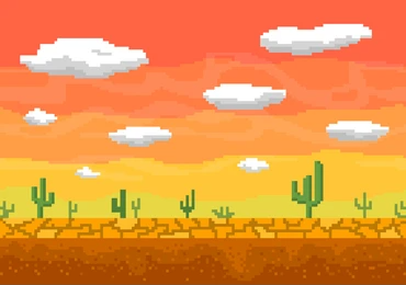 Cactus Desert! Blank Meme Template