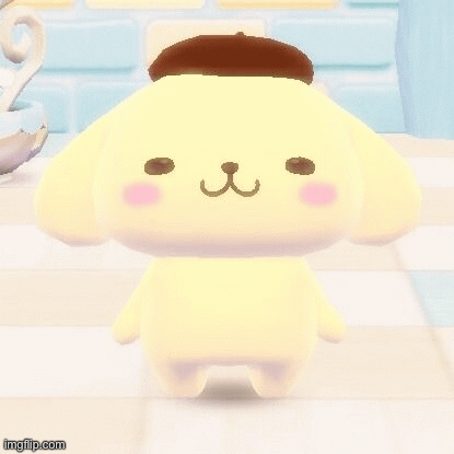 me whenever I see kuromi and the other characters TvT | image tagged in gifs | made w/ Imgflip images-to-gif maker