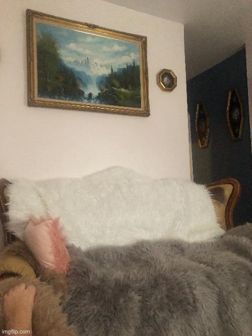 Living room, ignore my foot in the corner- | made w/ Imgflip meme maker