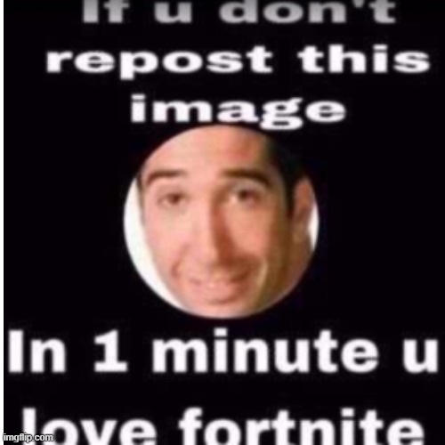 Repost, quick!! | image tagged in fornite,sucks,becuz,reasons | made w/ Imgflip meme maker