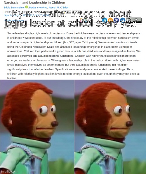My mum after bragging about being leader at school every year | image tagged in i'm gonna pretend i didn't just see that | made w/ Imgflip meme maker