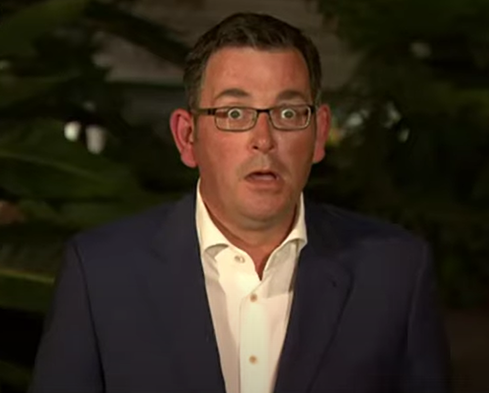 Daniel Andrews Blank Meme Template