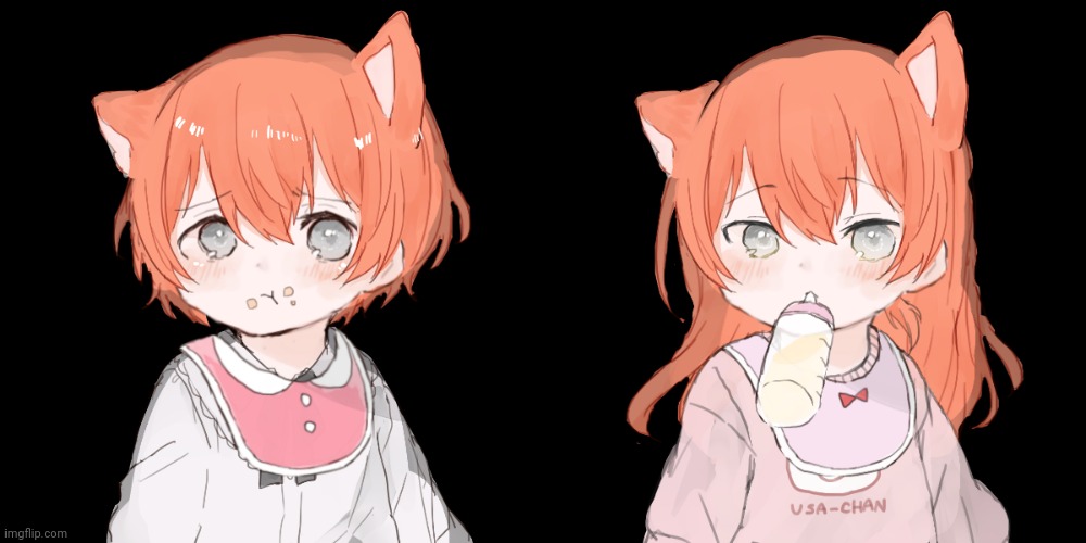 2 ocs made for -pastery_boi- | made w/ Imgflip meme maker