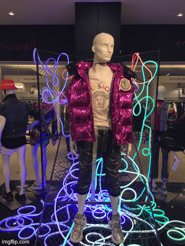 The Oracle of Michael Musto | image tagged in fashion,versace,moncler,saks fifth avenue,michael musto,brian einersen | made w/ Imgflip images-to-gif maker