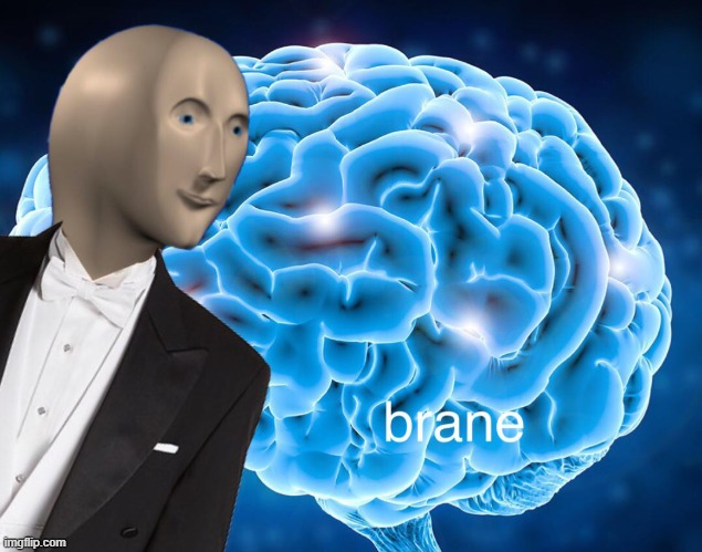 Stonks Guy Brane | image tagged in stonks guy brane | made w/ Imgflip meme maker