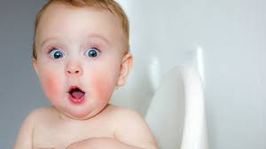 High Quality Surprised Baby Blank Meme Template