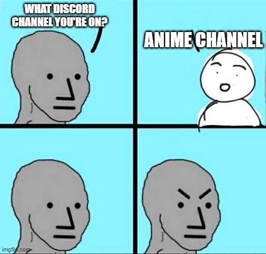 Anime Angry Face Memes - Imgflip