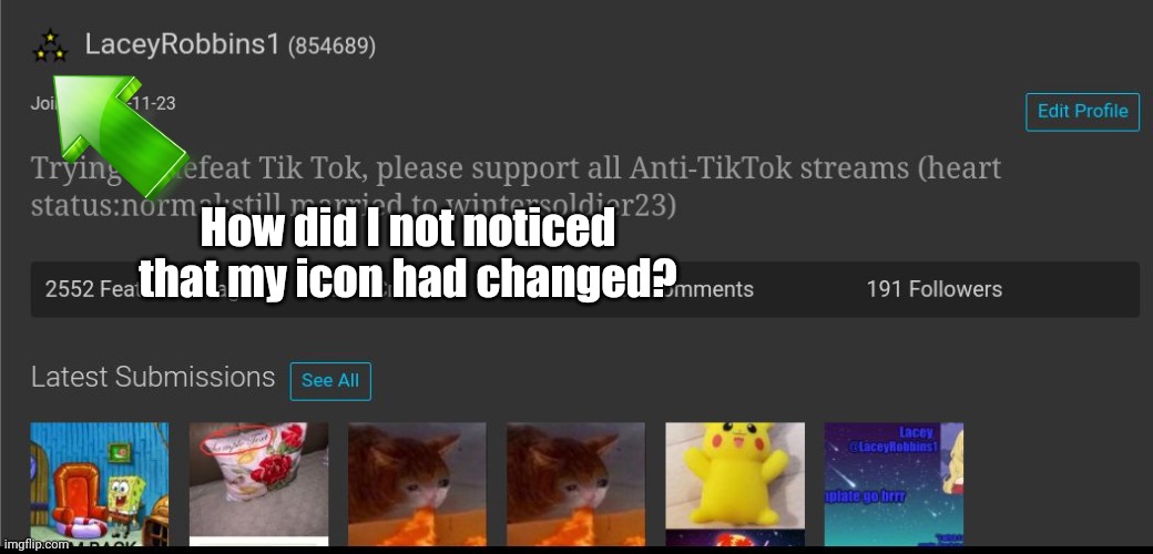 To Be Fair, My Mind Didn't Feel Energetic Today | How did I not noticed that my icon had changed? | made w/ Imgflip meme maker