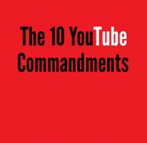 High Quality 10 commandments of youtube Blank Meme Template