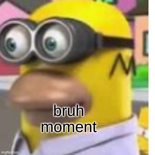 bruh moment | made w/ Imgflip meme maker