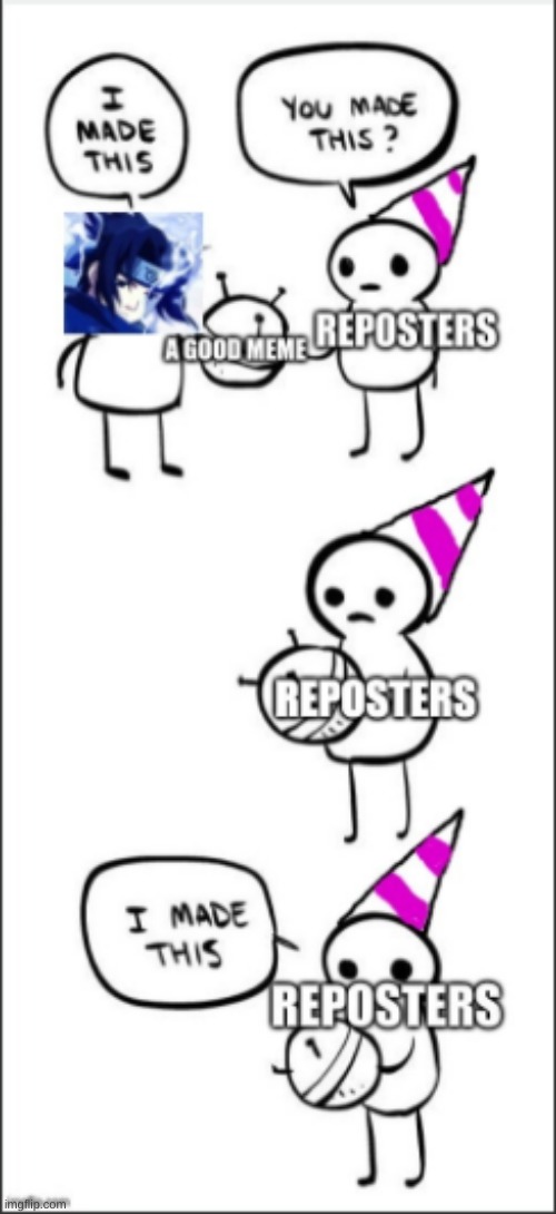 not a repost lmfao | made w/ Imgflip meme maker