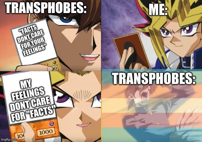comeback to transphobes | " | made w/ Imgflip meme maker