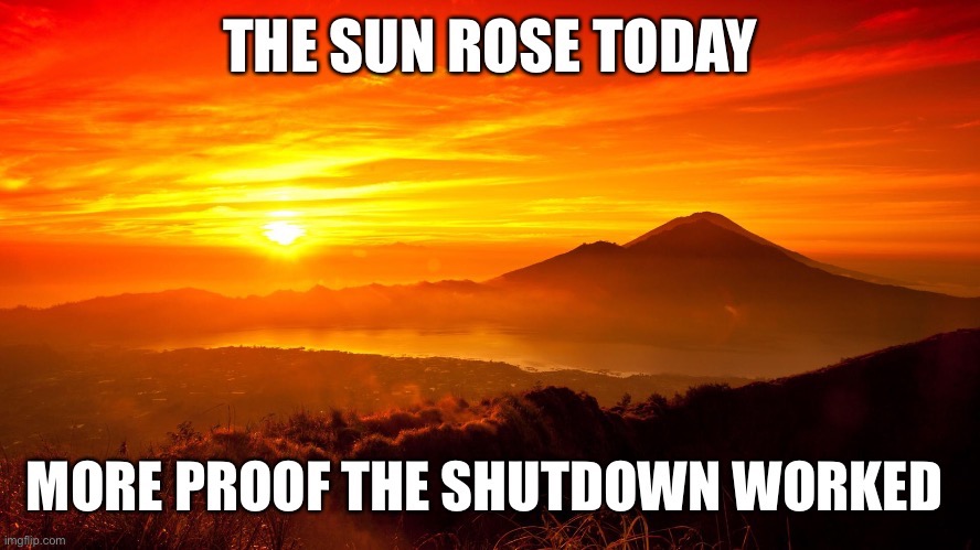 More proof the shutdown worked | image tagged in covid-19,sip,lockdown,science,fauci,cdc | made w/ Imgflip meme maker