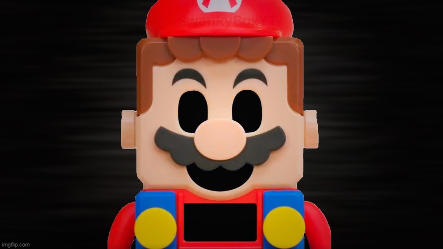 Lego Mario is a demon | image tagged in lego mario off,demon | made w/ Imgflip meme maker
