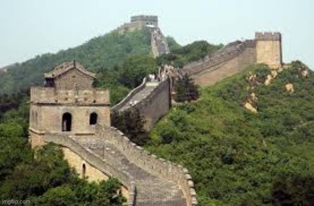 Great Wall of china | image tagged in great wall of china | made w/ Imgflip meme maker
