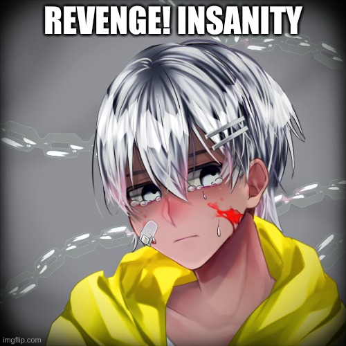 Revenge | REVENGE! INSANITY | image tagged in jinki's multiverse | made w/ Imgflip meme maker
