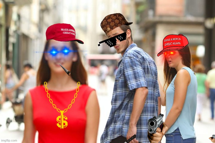 the hood be like | image tagged in memes,distracted boyfriend | made w/ Imgflip meme maker