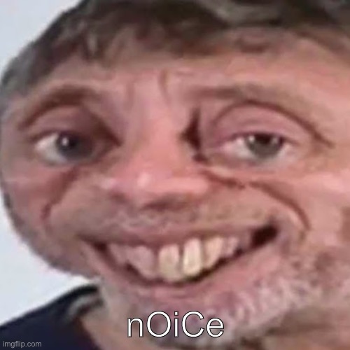 Noice | nOiCe | image tagged in noice | made w/ Imgflip meme maker