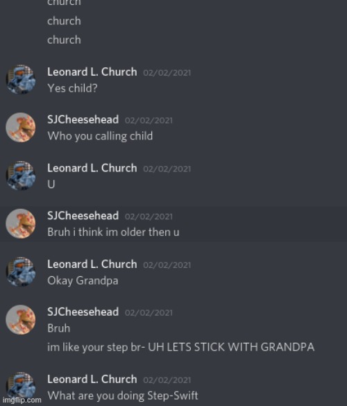 Swift x Church confirmed | made w/ Imgflip meme maker