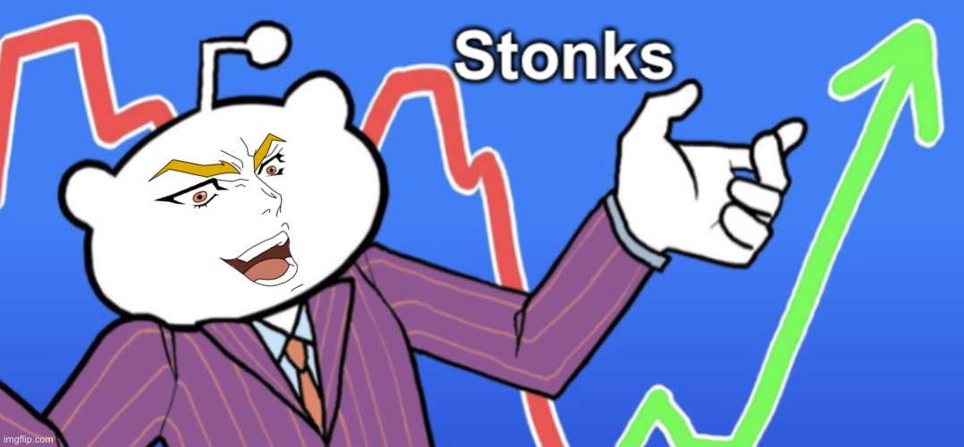 Reddit Stonks | image tagged in reddit stonks | made w/ Imgflip meme maker