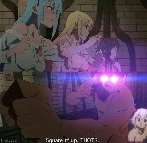 i found this peice of gold in the generator | image tagged in square the f k up thots | made w/ Imgflip meme maker