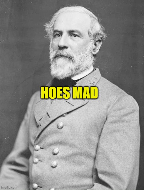 General Lee | HOES MAD | image tagged in general lee | made w/ Imgflip meme maker