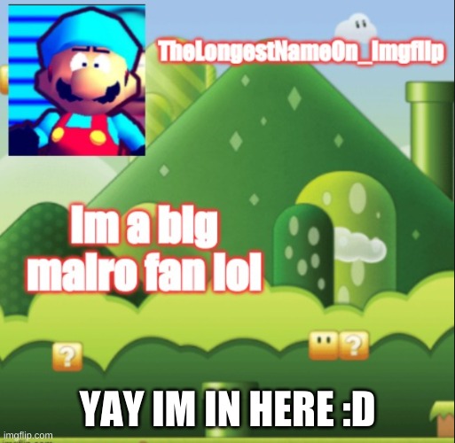 My tempo | YAY IM IN HERE :D | image tagged in my tempo | made w/ Imgflip meme maker