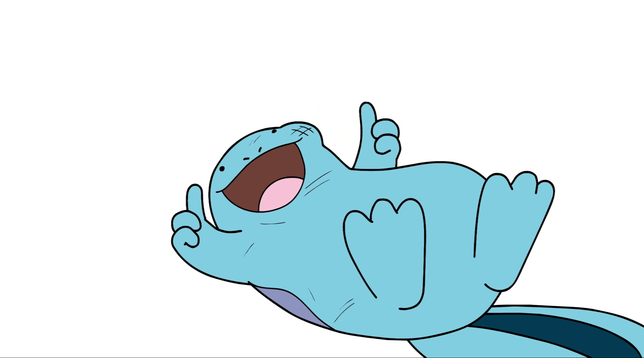 High Quality Jaiden quagsire thumbs up Blank Meme Template