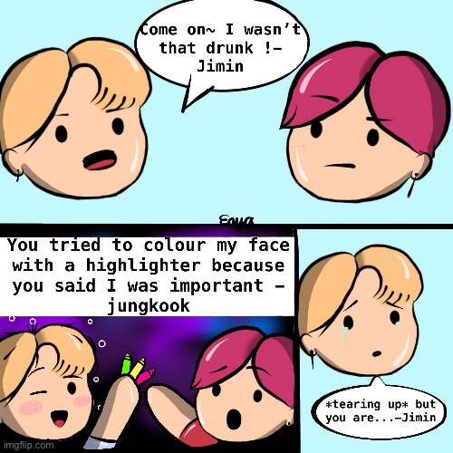 I found this when I looked up funny comics lol | image tagged in oop,bts,i dont even like bts,lol,xd | made w/ Imgflip meme maker