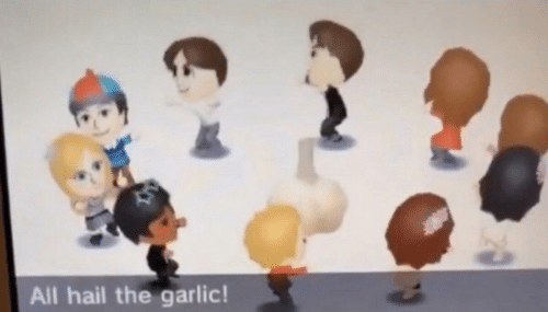 All Hail The Garlic! Blank Meme Template