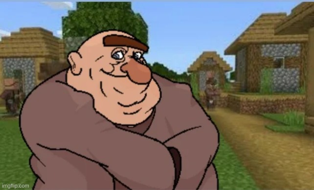 Morshu is a villager now i guess | image tagged in y tho | made w/ Imgflip meme maker