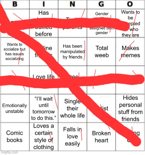 Bingo×3 teehee | image tagged in jer-sama's bingo | made w/ Imgflip meme maker