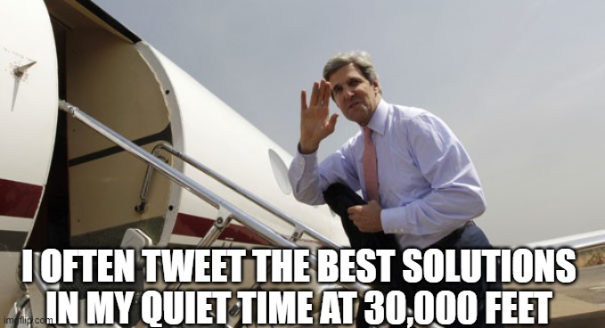 I OFTEN TWEET THE BEST SOLUTIONS IN MY QUIET TIME AT 30,000 FEET | made w/ Imgflip meme maker