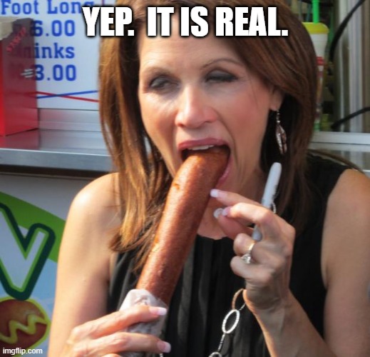 Girl hot dog | YEP.  IT IS REAL. | image tagged in girl hot dog | made w/ Imgflip meme maker