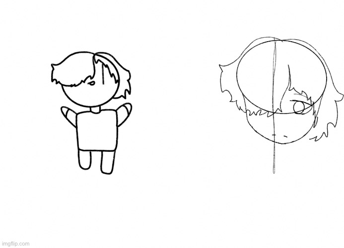 Crappy drawing pt.1 kirisu | made w/ Imgflip meme maker