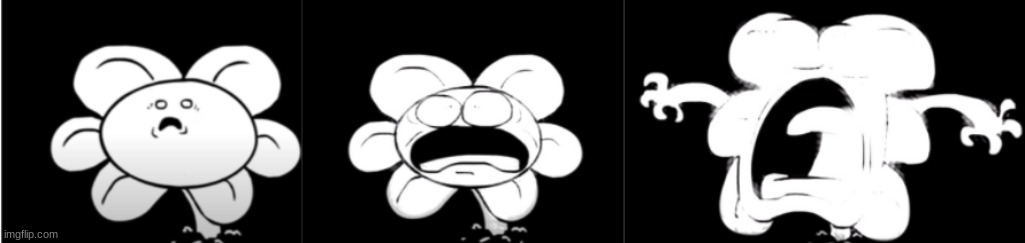 flowey glowing brighter | image tagged in flowey glowing brighter | made w/ Imgflip meme maker