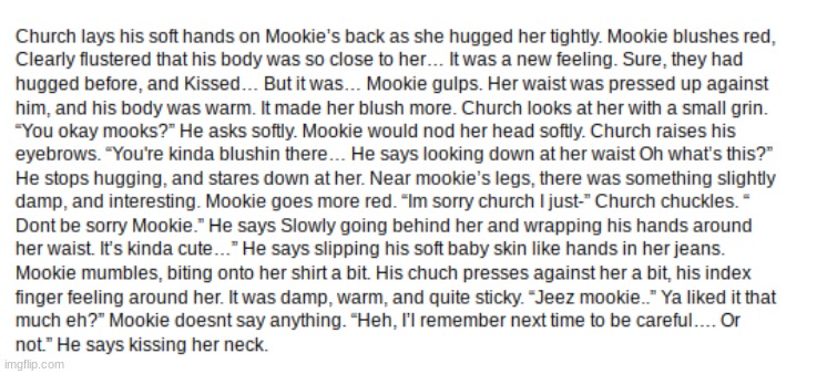 Since my last post got 8+ Upvotes, Have Chookie Smut. | image tagged in yes that is their ship name | made w/ Imgflip meme maker