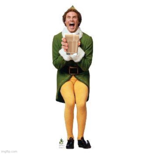 BUDDY THE ELF | image tagged in buddy the elf | made w/ Imgflip meme maker