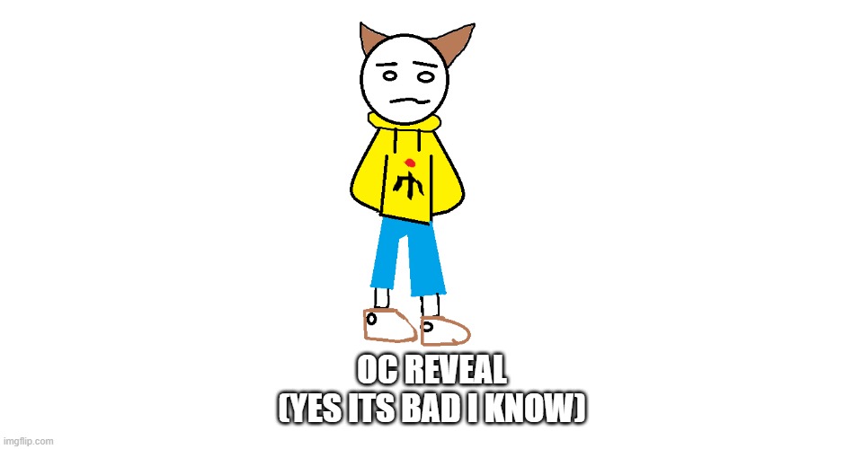 His name is Zakaro | OC REVEAL
(YES ITS BAD I KNOW) | made w/ Imgflip meme maker
