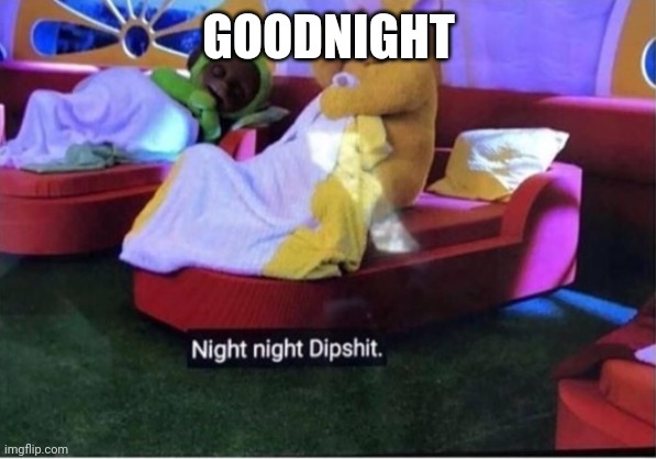 What the?!?! | GOODNIGHT | image tagged in what the | made w/ Imgflip meme maker