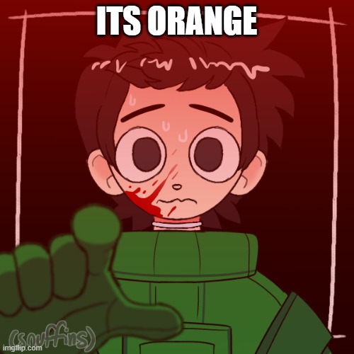 ITS ORANGE | made w/ Imgflip meme maker