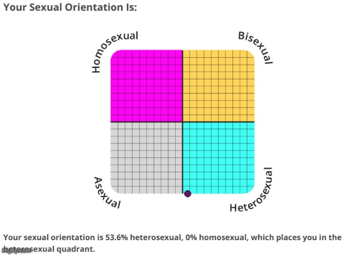 what do it mean 53.6% hetero- | made w/ Imgflip meme maker
