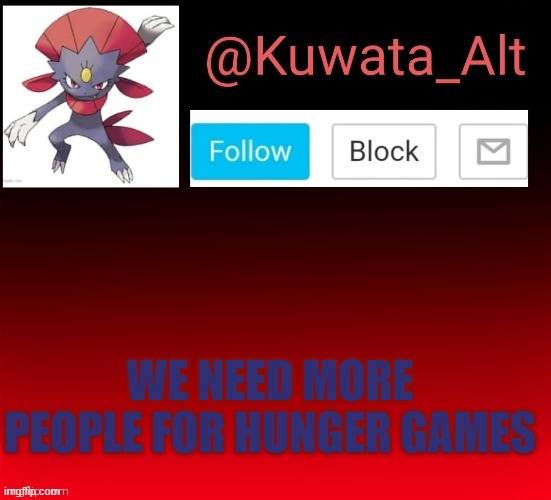 WE NEED MORE PEOPLE FOR HUNGER GAMES | made w/ Imgflip meme maker