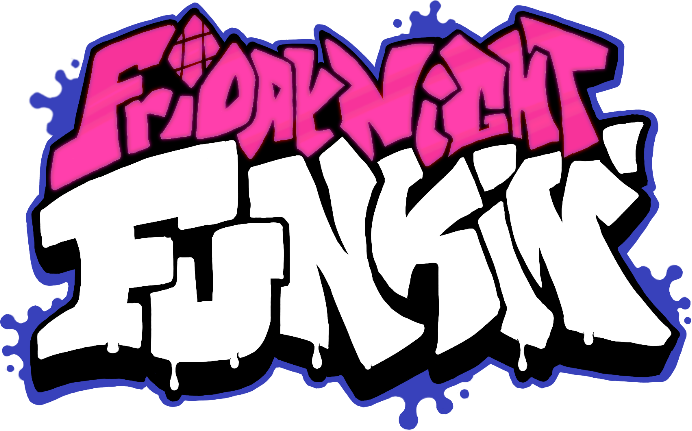 Friday Night Funkin Logo Blank Meme Template