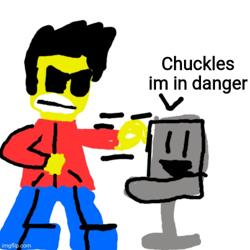 Lego Winston just got raged quit in Mario Kart Wii | Chuckles im in danger | made w/ Imgflip meme maker