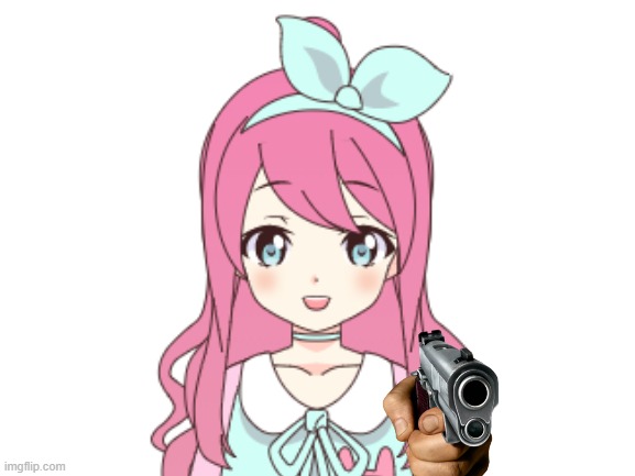 Lol I made a template of me with a gun | made w/ Imgflip meme maker